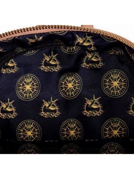 Loungefly Jack Sparrow Pirates of the Caribbean Cosplay Mini Backpack NWT main image 3